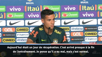 Brésil - Coutinho: "Neymar a eu mal"