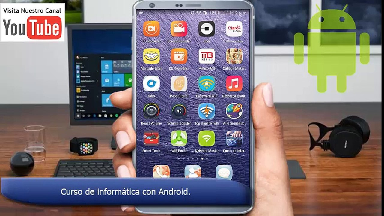 Curso de informática con Android.