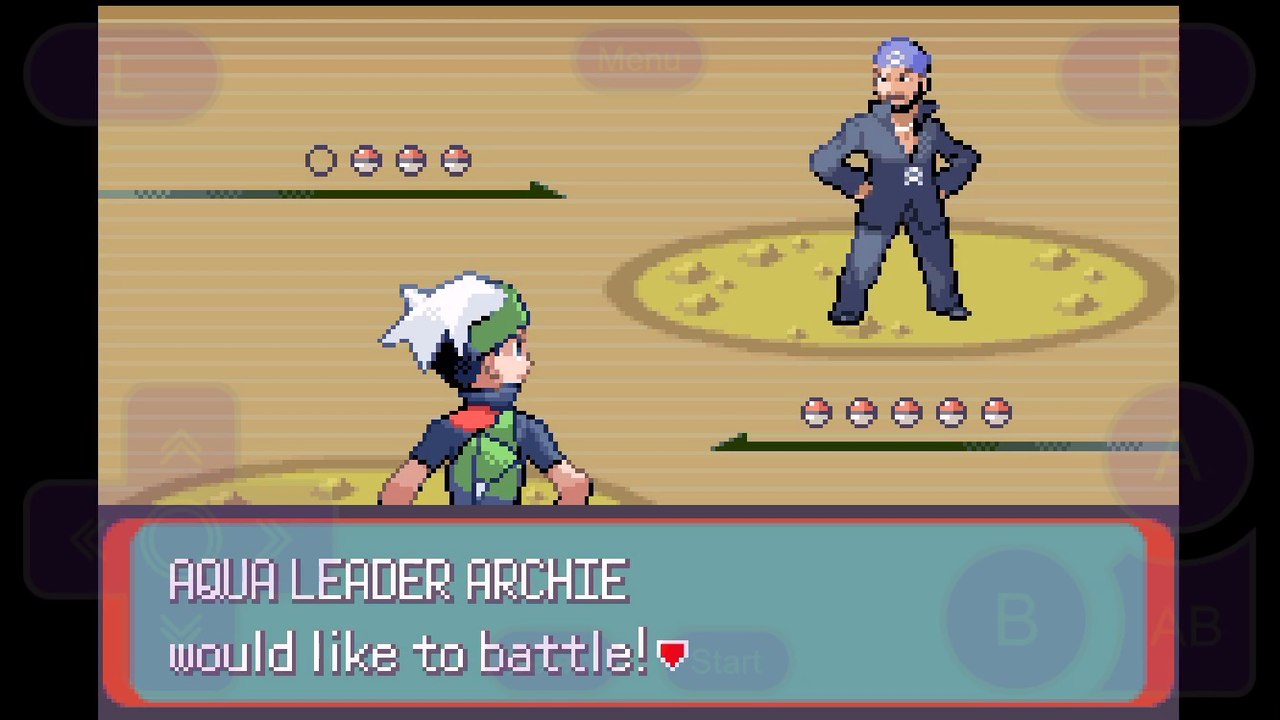 Pokemon Emerald - Aqua Leader Archie
