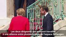 UE: Macron vole au secours de Merkel sur les migrants