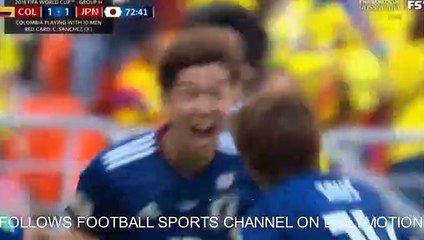 COL 1 - 2 JPN - YO HEADER GOAL