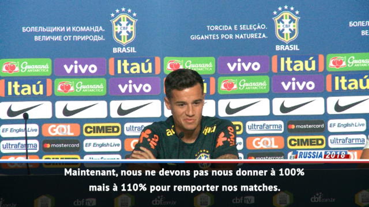 Brésil - Coutinho: "Chaque match sera difficile"