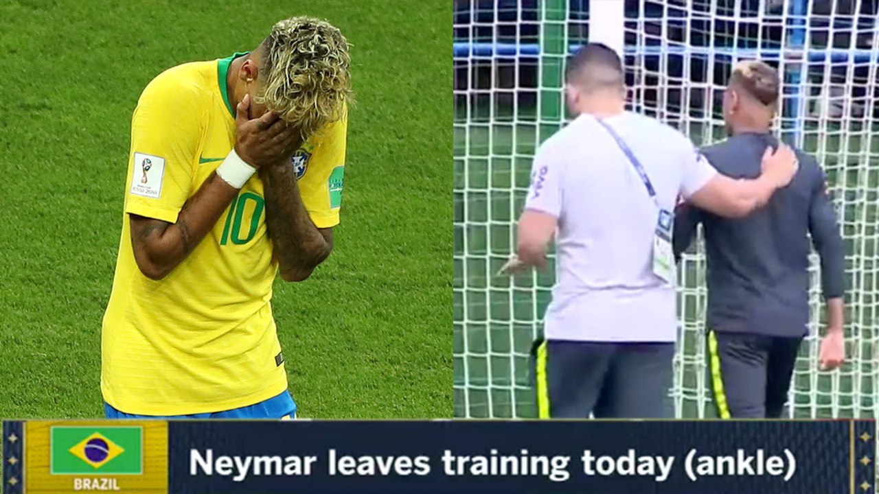 Neymar Leaves Training LIMPING! Is He Out? | 2018 FIFA World Cup