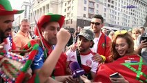 بي ان سبورت : أجواء الجماهير المغربية في موسكو قبل مواجهة البرتغال