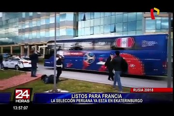 Bicolor llegó a Ekaterimburgo y se alista para enfrentar a Francia