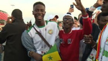 Senegalese celebrations swarm Moscow