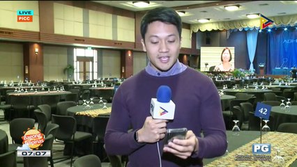 Update sa PICC kaugnay ng ika-60 anibersaryo ng Department of Science and Technology