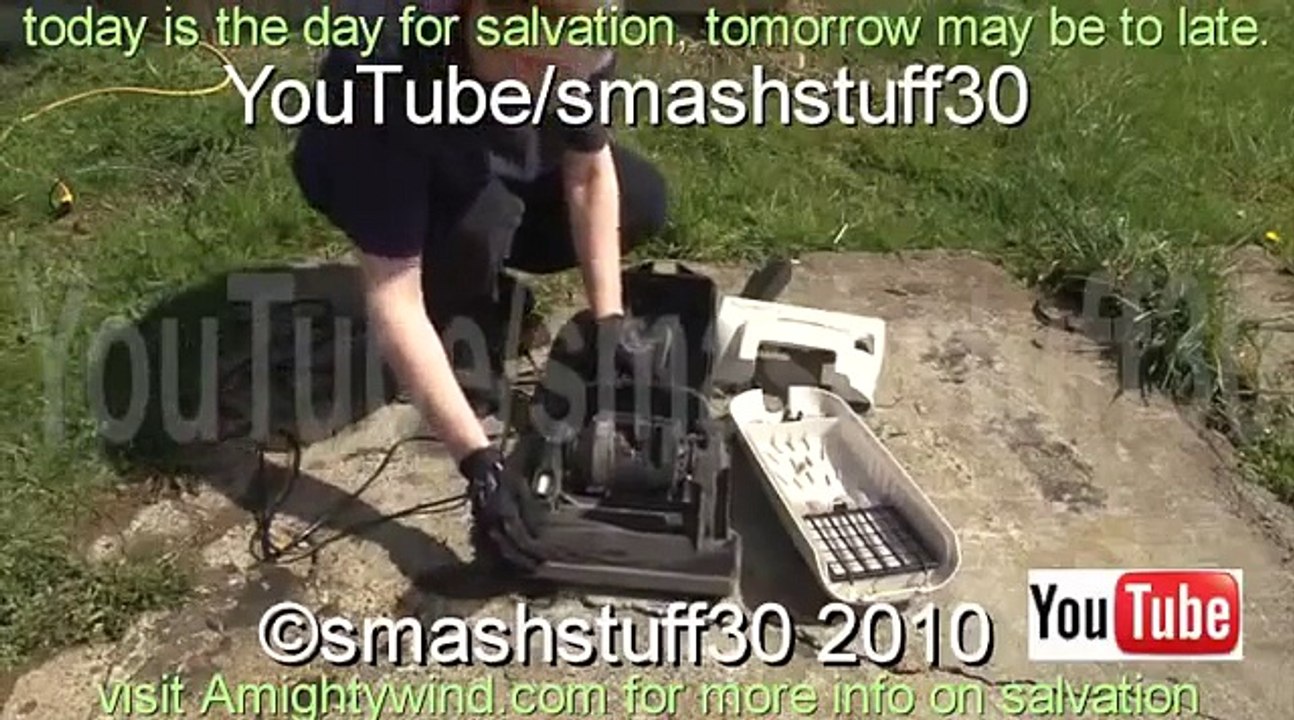 Hoover vacuum cleaner fire video Dailymotion