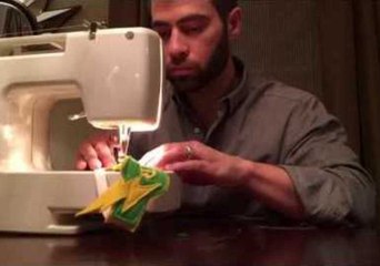 Dad Demonstrates How to Make Perfect Super Hero Cape