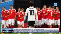 World Cup Russia 2018 - Matchday 6 - Host team Russia overcame Egypt 3-1, almost into the knock-out stages.