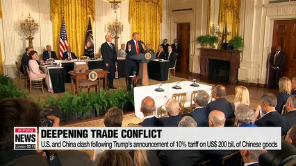 U.S., China sink into deepening trade conflict