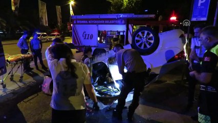 Kadıköy'de trafik kazası : 1 yaralı - İSTANBUL