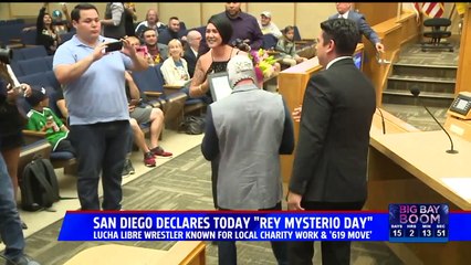 San Diego Names June 19 `Rey Mysterio Day`