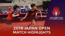 2018 Japan Open Highlights | Tomokazu Harimoto/Miu Hirano vs Mattias Karlsson/M.Ekholm (R16)