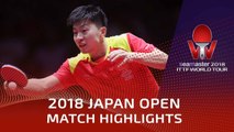 Ma Long vs Chiang Hung-Chieh | 2018 Japan Open Highlights (R32)