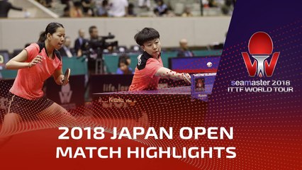 Cheng Hsien-Tzu/Liu Hsing-Yin vs Gu Yuting/Mu Zi | 2018 Japan Open Highlights (1/2)
