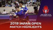 Liang Jingkun/Zhou Kai vs Liao Cheng-Ting/Lin Yun-Ju | 2018 Japan Open Highlights (1/2)