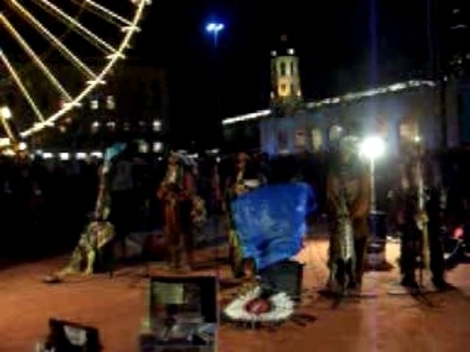 Fete des lumieres lyon 2007 chant et dance indien