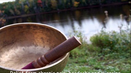 Relief from chronic pain, headache and migraine through powerful sound therapy music - 30 minutes