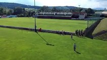 ¿Qué tal nuestro centro de entrenamiento en Austria  ?#LaRoja se sigue preparando para el primer amistoso de la gira frente a Rumania.#VamosChile ⚽️