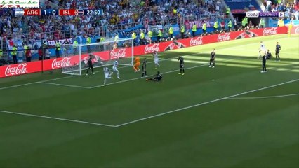 أهداف مباريات كأس العالم 2018 - الأرجنتين X أيسلندا