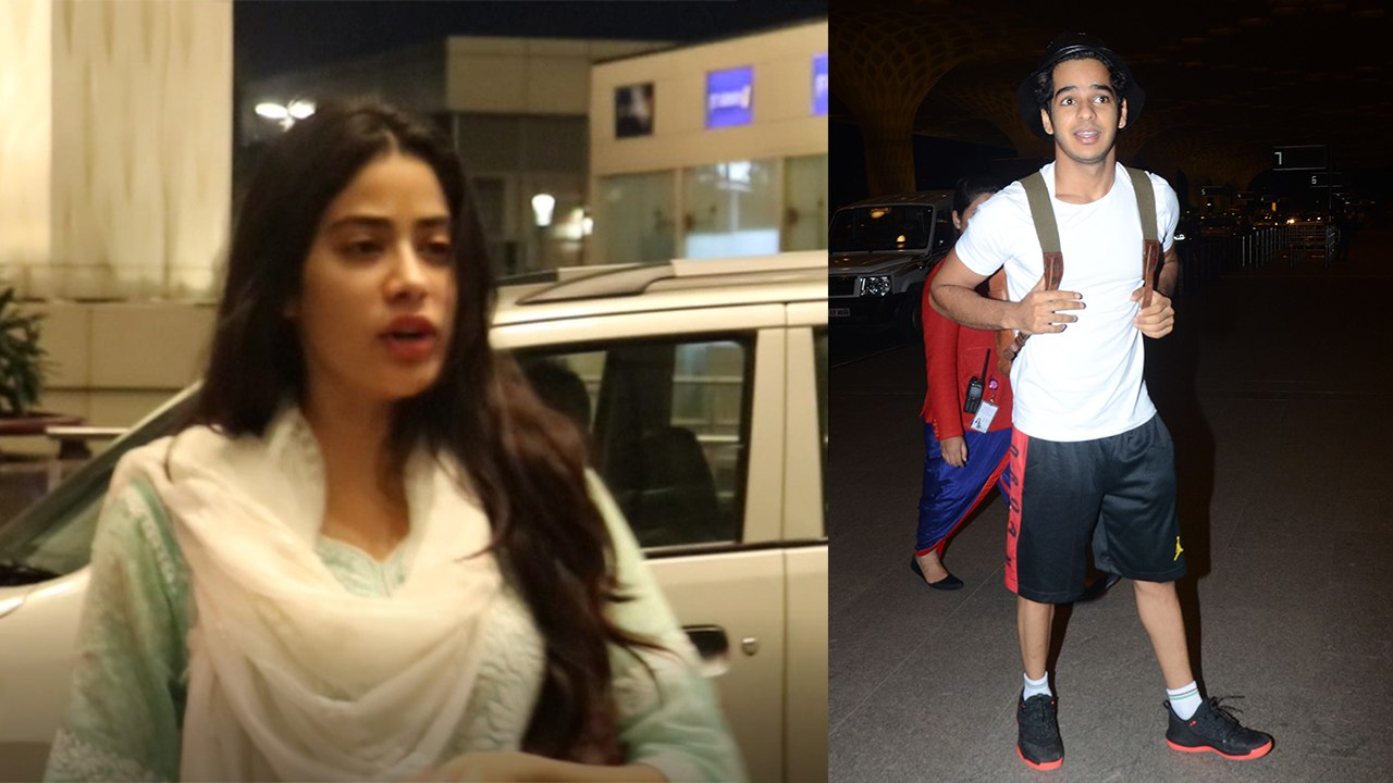 Jhanvi Kapoor and Ishaan Khattar Start Dhadak Promotion in Jaipur | FilmiBeat