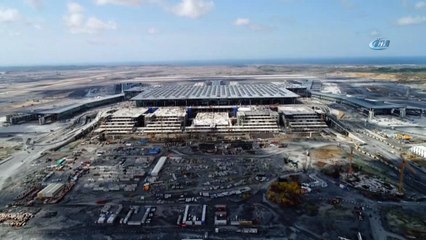 3. Havalimanı tarihi sefer öncesi havadan görüntülendi