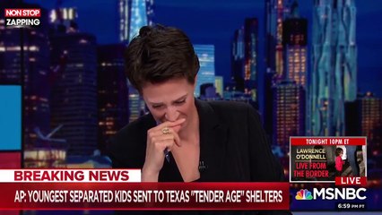 Une journaliste américaine en larmes en évoquant les camps pour bébés des migrants (Vidéo)