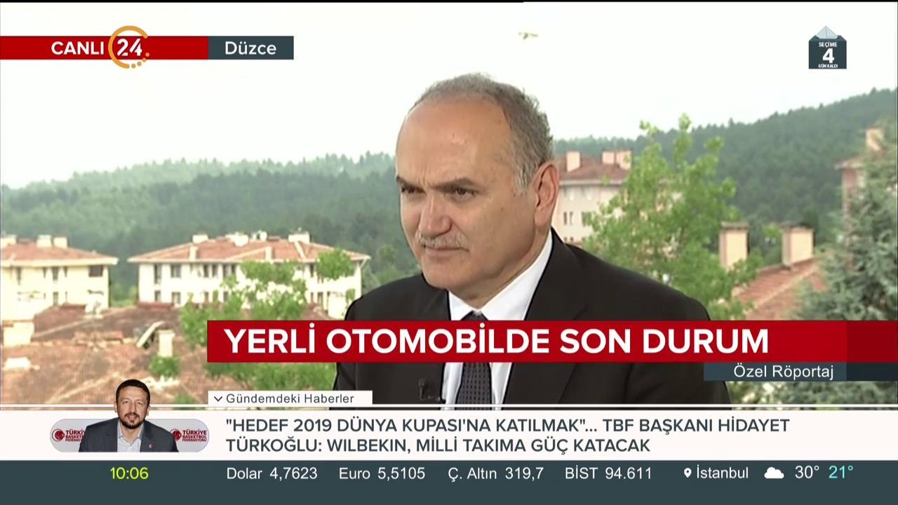 Faruk Özlü 24 TV'de