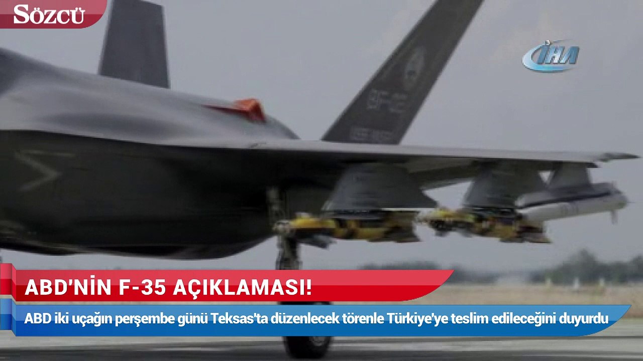 ABD'nin F-35 açıklaması