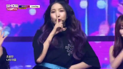 [Buddy] Gfriend Yerin mistake at stage“love bug”