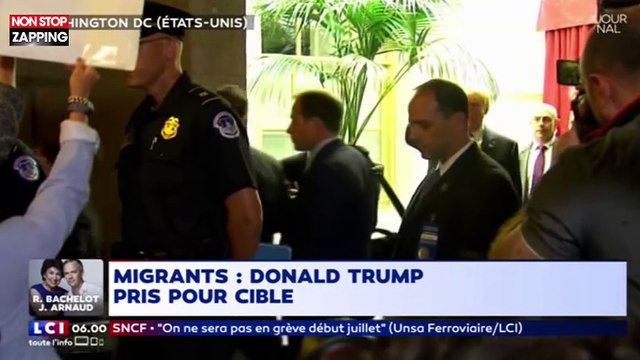 Donald Trump pris à partie par des élus démocrates sur sa politique migratoire (Vidéo)