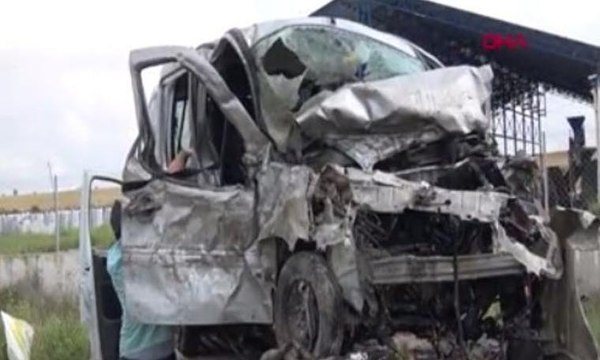 Eskişehir'de feci kaza: 5 ölü, 2 yaralı