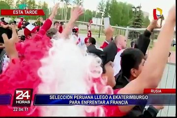 Perú vs Francia: hinchas toman Ekaterimburgo a un día de trascendental encuentro
