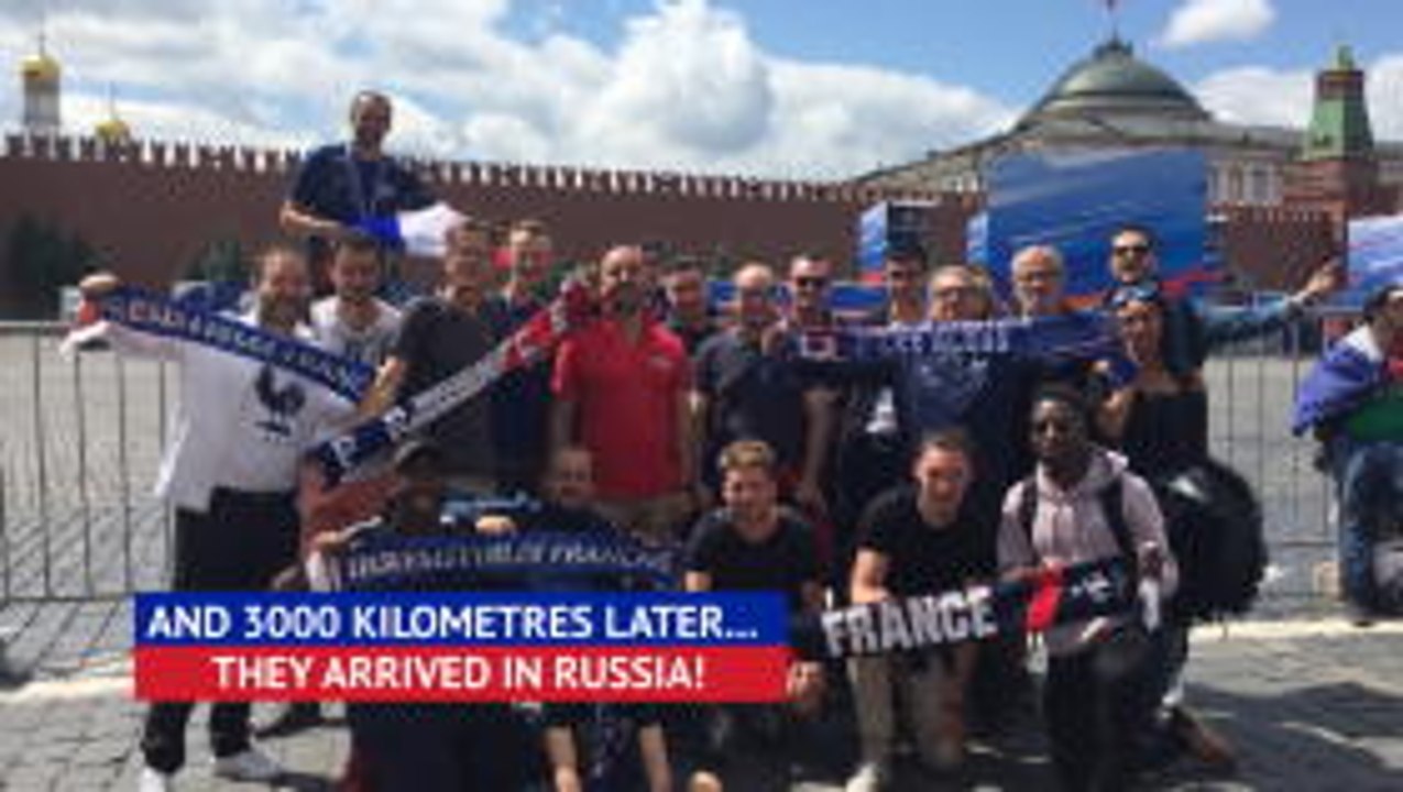 Behind the Scenes - Following France fans on th...