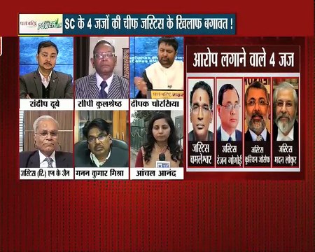 SC के 4 जजों की चीफ जस्टिस के खिलाफ बगावत :MAHABAHAS