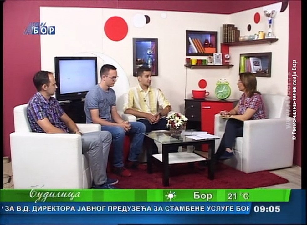 Budilica gostovanje (Ivan Milutinović, Mladen Žurkić i Aleksa Vladić), 20.jun 2018. (RTV Bor)