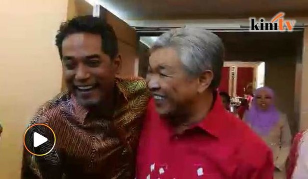 'Kalau Ku Li ada pun kita peluk', kata Zahid dan KJ sambil ketawa