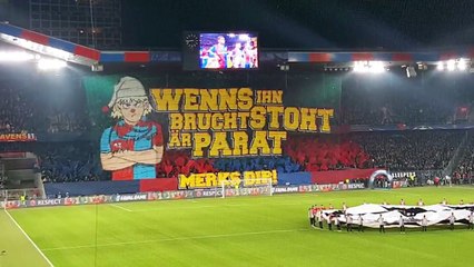 Impressions of the Champions League game FC Basel 1893 1 - M