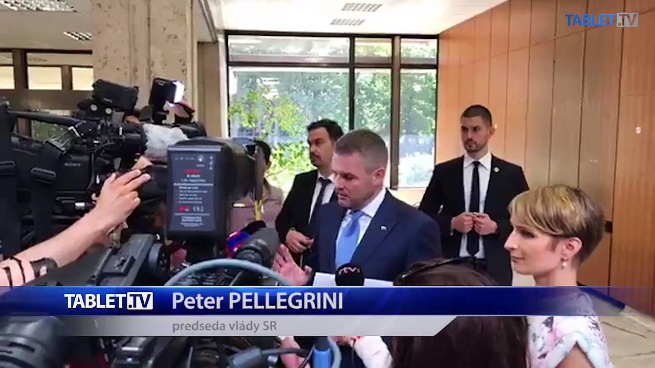 ZÁZNAM: Brífing premiéra P. Pellegriniho