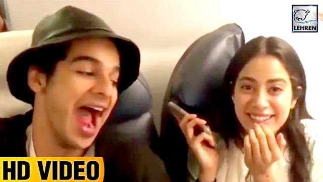 Janhvi Kapoor Teases Ishaan Khattar | Dhadak