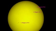 Sunspots (20 June 2018)