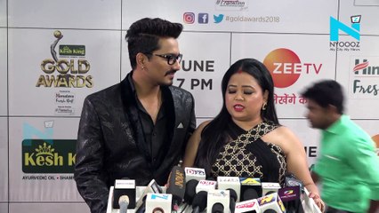 Zee Gold Awards 2018: Funny interaction of Bharti Singh-Harsh Limbachiyaa
