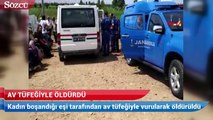 Boşandığı eşini av tüfeğiyle öldürdü