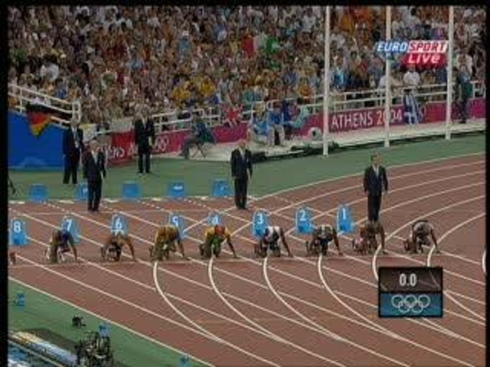 100m JO Justin Gatlin 2004