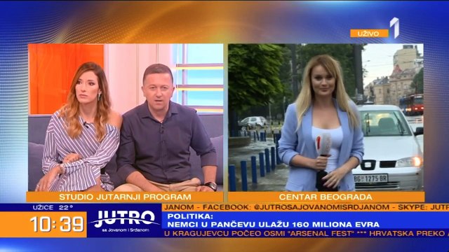 REPORTERKA TV PRVA U VODI DO KOLENA: Potop kod Železničke stanice u Beogradu!