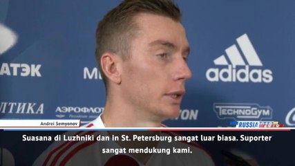 Dukungan Suporter Tuan Rumah Terus Mengalir Untuk Russia - Semyonov