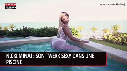 Nicki Minaj : son twerk sexy dans une piscine (vidéo)