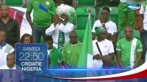 Le match Croatie Nigéria à suivre en direct sur Antenne Réunion à partir de 23h