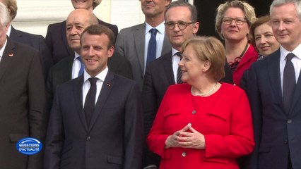 Sommet franco-allemand : Merkel accepte le principe d'un budget de la zone euro